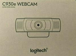 Logitech - C930e - 1920 x 1080 Video Webcam - 30 fps - USB 2.0 - Black - £126.09 GBP