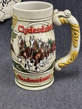 Vintage 1983 Budweiser Clydesdale Beer Stein/Mug Ceramarte Brazil Promotional - £11.97 GBP