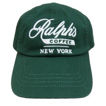 Polo Ralph Lauren Ralph&#39;s Coffee New York NYC Baseball Hat Cap Green NEW - £57.54 GBP