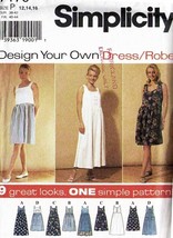 Misses/Petite DRESS or JUMPER 1996 Simplicity Pattern 7179 Sizes 12-14-16 UNCUT - £14.33 GBP