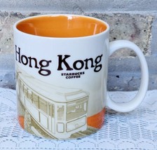 2014 Hong Kong Orange Global Icon Collector Series 16oz Starbucks Coffee Mug Cup - £27.59 GBP