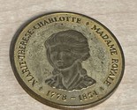 Vintage Marie Therese Charlotte Coin Travel Souvenir Marie Antoinette KG JD - $19.79