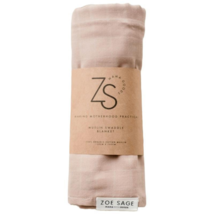 Zoe Sage Organic Muslin Swaddle Wrap Sunset 1pc - £81.96 GBP