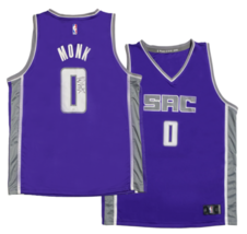 Malik Monk Autographed Sacramento Kings Fanatics Jersey JSA Witnessed - £215.54 GBP