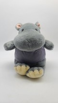 Vintage Applause Henry Hippo Plush Jogging Is My Life Stuffed Animal CLEAN  - £33.98 GBP