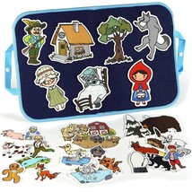 Chefan 4 Pack Felt Board Story Set, The Mitten, The Little Red Riding Hood, Ging - £35.58 GBP
