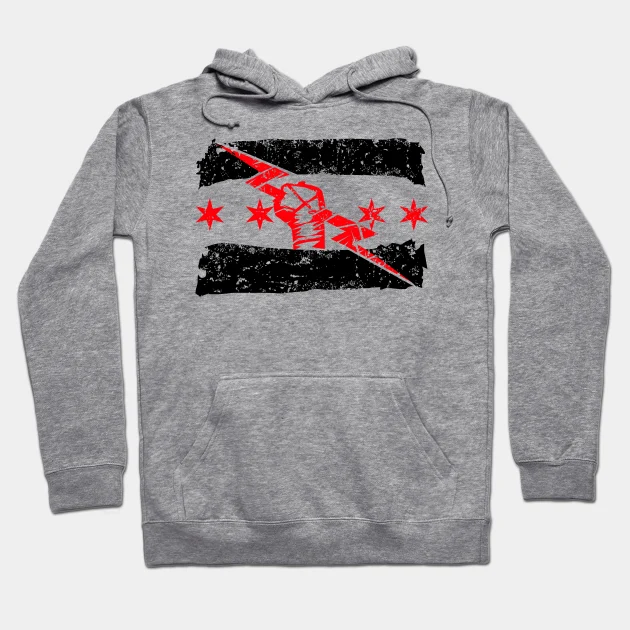 Cm Punk Wrestling Tshirt Hoodie - $51.32 CAD