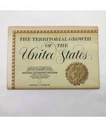 Vintage National Geographic Map The Territorial Growth of the United Sta... - €5,09 EUR