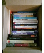 Random Theology/Christian Book Lot (Box Size 12x10x8) May Accept Best Of... - $30.73