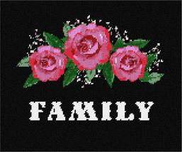 Pepita Family Roses Needlepoint Canvas - £74.70 GBP+