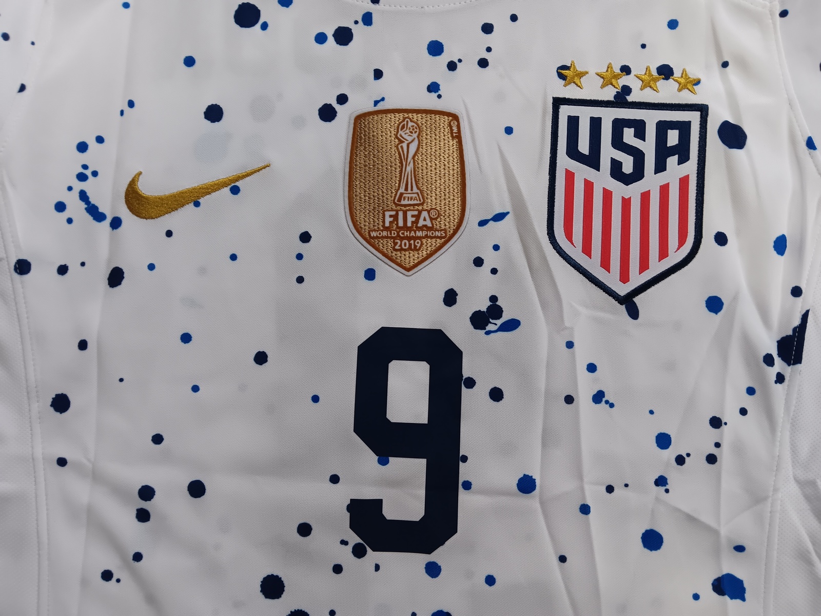 Mallory Swanson USA USWNT 2023 World Cup Stadium White Home Womens Soccer Jersey Item image 4