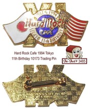 Hard Rock Cafe 1994 Tokyo 11th Birthday 10173 Vintage Trading Pin - £9.38 GBP