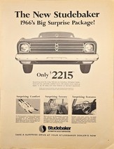 STUDEBAKER - 1966 Big Surprise Package!  1965 Vintage Print Ad - $11.17