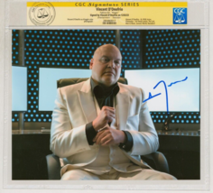 Vincent D&#39;onofrio Signed Daredevil Punisher Cgc Ss Publicity Still Photo Kingpin - £152.78 GBP