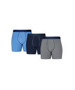 Athletic Works Mens Performance Stretch Nylon Boxer Briefs 3 Pack Size S... - $17.81