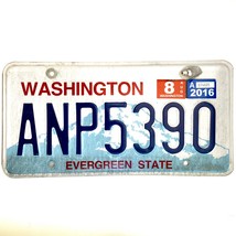 2016 United States Washington Evergreen State Passenger License Plate AN... - $225.61 MXN