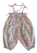 Petit Confection girls&#39; liberty smocked jumpsuit Pink - $41.82 CAD+