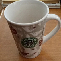 Starbucks Coffee Mug 2010 Christmas 10 oz Ceramic Mug - £10.87 GBP