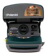 POLAROID ONE STEP EXPRESS 600 INSTANT FILM CAMERA W/FLASH, GREEN - NICE! - $44.48
