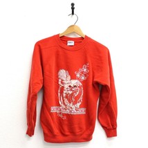 Vintage Kitty Cat Butterflies Hearts Sweatshirt Medium - $77.22