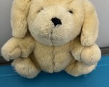 24K Polar Puff Tan Brown Puppy lab Dog Plush Rusty Item 4175 vtg 1991 rare - $27.67