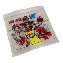 Rare 1995 VR Troopers Ziploc Sandwich Bag - Saban Vintage Collectible, GUC - £7.55 GBP