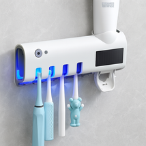 Wall Mount Toothbrush Sterilizer USB Solar Rechargeable Stand Smart Drye... - €18,99 EUR
