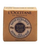 L&#39;occitane shea butter milk extra-gentle soap 1.7oz set of 8 - £33.81 GBP