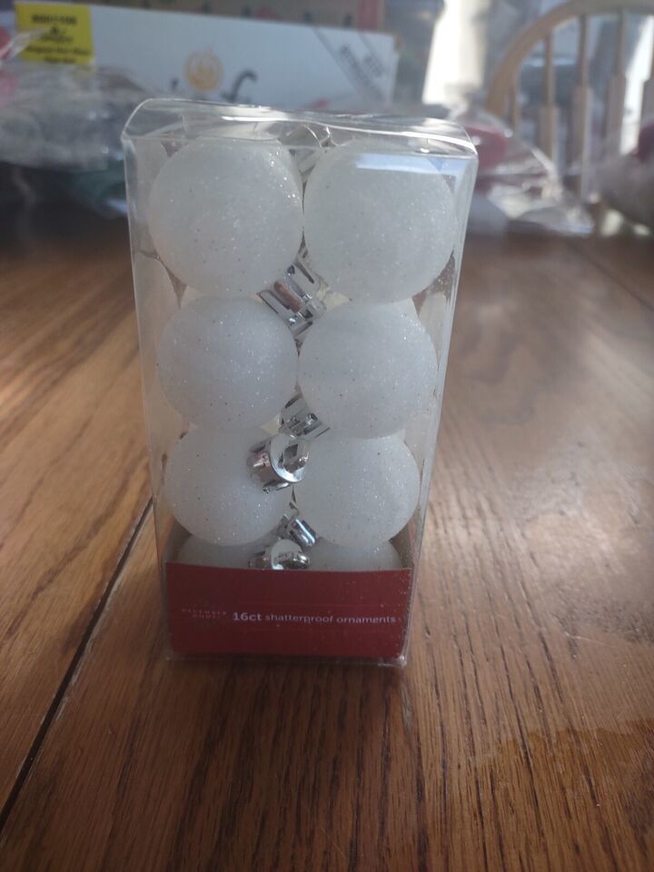 December Home 16 Ct. Shatterproof Ornaments - $7.47