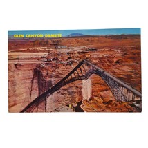 Postcard Glen Canyon Damsite Arizona Petley Studios Chrome Unposted - £5.54 GBP