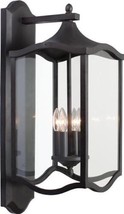 Wall Sconce KALCO LAKEWOOD Transitional 4-Light Medium Clear Glass Aged Iron - £2,135.79 GBP