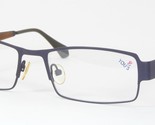YOU&#39;S Eyewear 699 63 Matt Dark Purple /Brown RARE UNIQUE EYEGLASSES 53-1... - $112.89