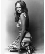 CATHERINE BACH looks stylish in clinging dress kneeling down 8x10 inch p... - £7.77 GBP