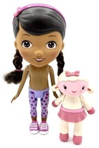 Disney The Doc Mcstuffins Nude Doll 9” And Lambie Lamb Figure 5” Lot Of 2 - £4.71 GBP