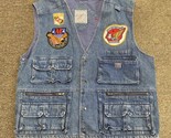 Gold Wing Road Riders Association Denim Vest MED GWRRA Maryland Chapter ... - £18.80 GBP