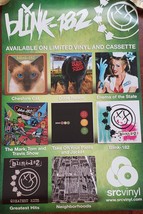 BLINK 182  11 x 17 Record Store Promo Poster, one-sided, soft - £7.13 GBP