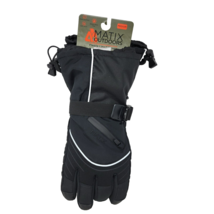 Matix Outdoors Men&#39;s Medium Fleece Lined Gloves Water Resistant - £17.94 GBP