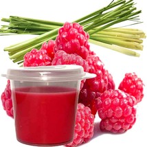 Raspberry Lemongrass Scented Soy Wax Candle Melts Shot Pots, Vegan, Hand Poured - £12.78 GBP+