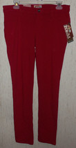 Nwt Womens / Juniors Mudd Red Chili Pepper French Terry Jeggings Size 11 - £20.09 GBP