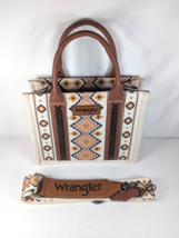 Wrangler Women&#39;s Tote Bag Southwestern Aztec Crossbody Purse Satchel Han... - $26.99