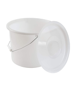 Bedside Commode Replacement Bucket with Lid &amp; Handle, Easy to Clean, Dur... - €29,19 EUR