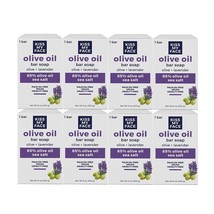 8 Pack Kiss My Face Olive Oil &amp; Lavender Bar Soap 8 oz Greece Moisturizing - $39.59