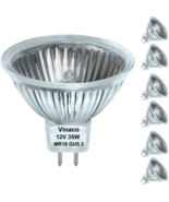 MR16 Light Bulbs 35W 12V 2 Pin GU5.3 Base Dimmable, Spot Light Bulbs - $372.62 MXN