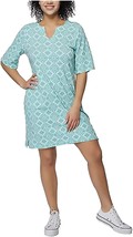 Hang Ten Women&#39;s Seabird Midi Dress Size: M, Color: Aqua - £19.92 GBP