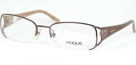 Vogue VO 3705-B 811 Glänzend Braune Brille Brillengestell VO3705B 53-18-130mm - £60.12 GBP