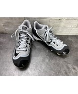 Nike Football Cleats Men 7M Huarache 2KFilth Pro Baseball Shoes Gray Black  - $47.27 CAD