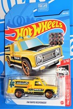 Hot Wheels 2021 Factory Set HW Rescue Series #206 HW Rapid Responder Yellow - $2.48