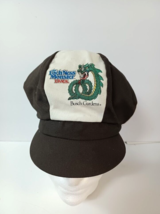 Vintage The LochNess Monster Lives Newsboy Cap Busch Gardens Hat EXTREAM... - $84.14