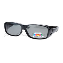 Polarized Sunglasses Fit Over Glasses Rectangular OTG Frame Anti-Glare - £10.14 GBP+