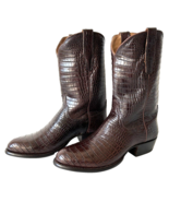 Tecova The Marshall Full Crocodile Cowboy Boots-Mens 11.5D NEW in Box MS... - £1,284.92 GBP